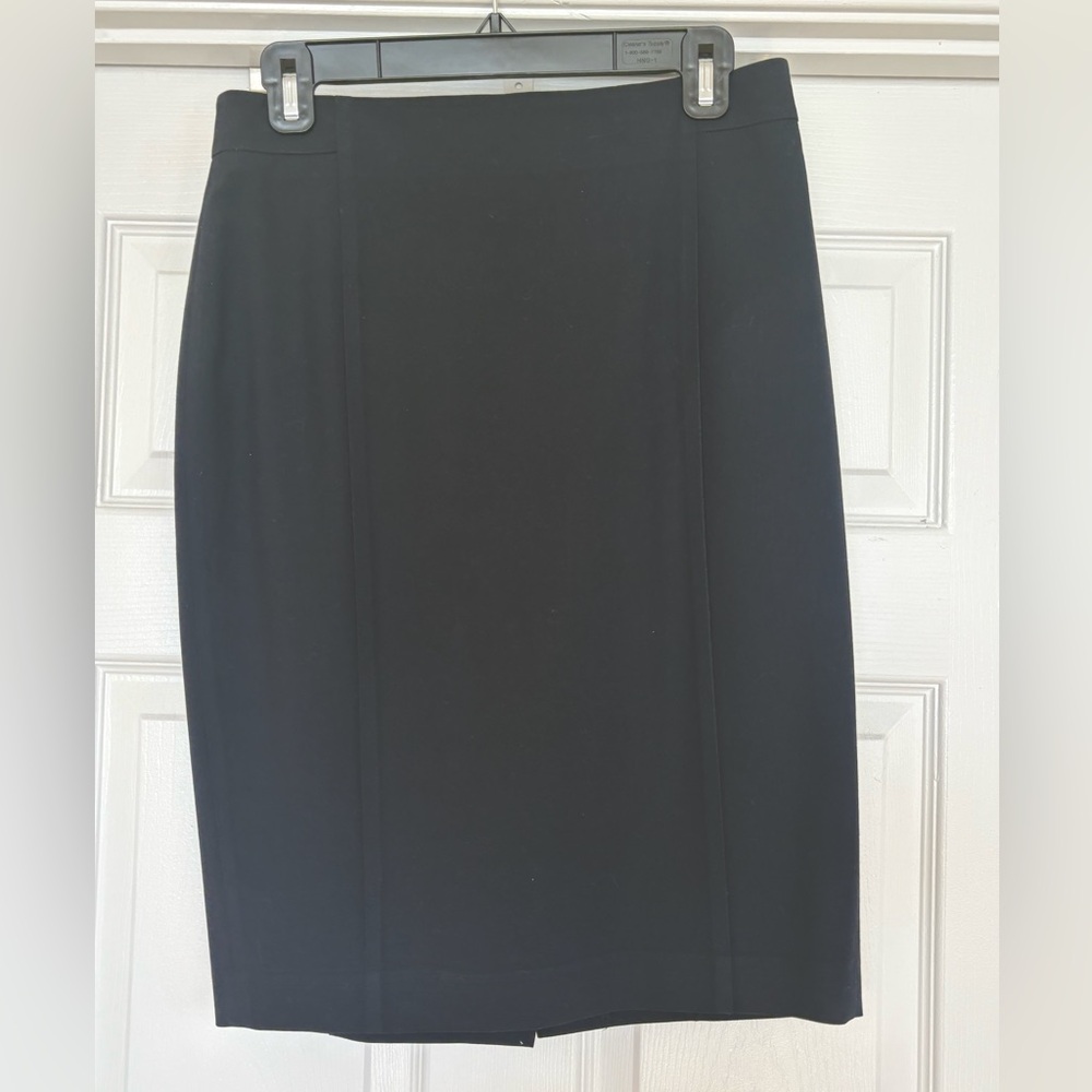 Classic navy pencil skirt